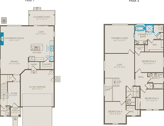 Longmire Floorplan
