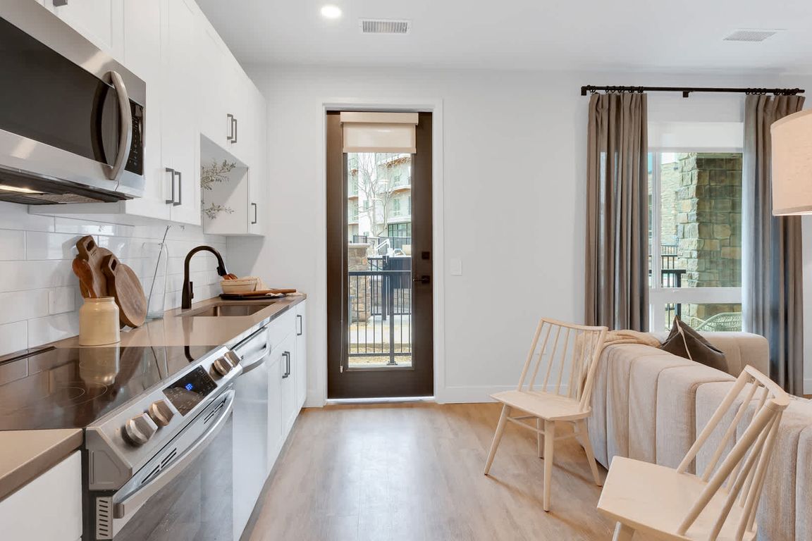 Kitchen with Stainless Steel Appliances