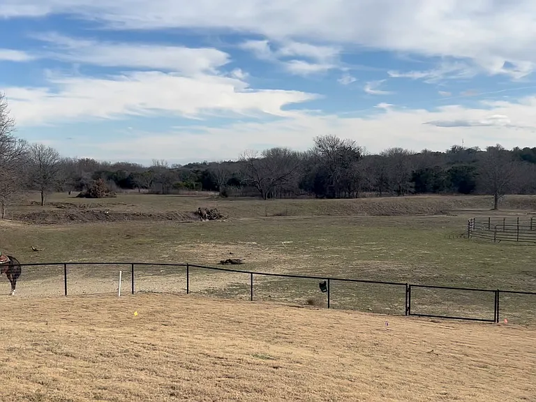 View from my backyard on the main pasture. Sandy loam, awesome for turnout