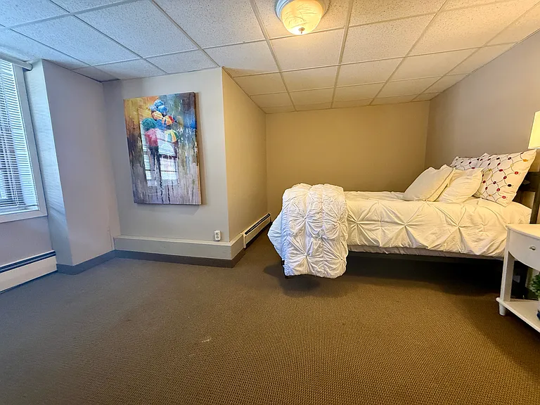 L-shaped bedroom is plenty big to share