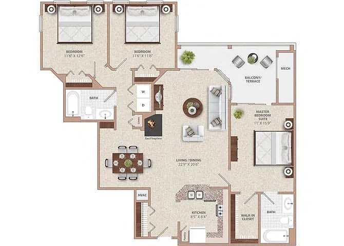 Floor plan THE ESTATE