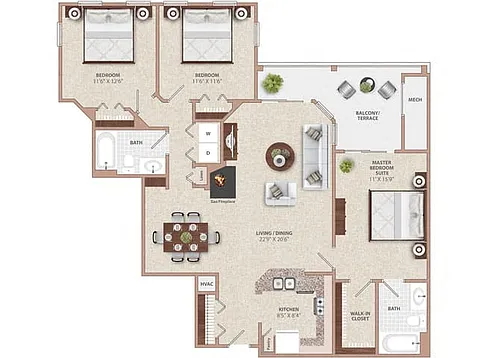 Floor plan THE ESTATE