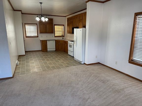 Kitchen and living room