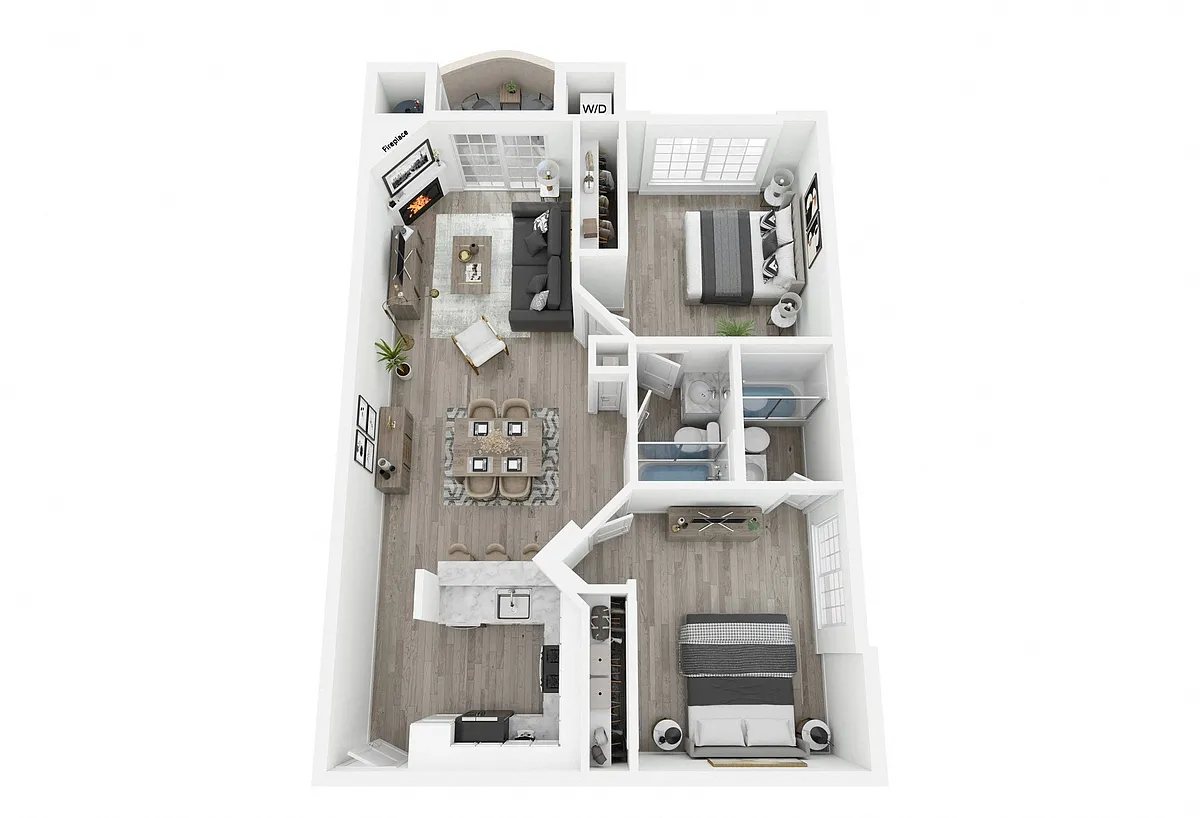 Floor plan The Ashford A2