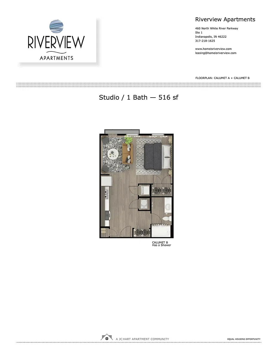 Floor plan Calumet A 0.1 (juliet/tub) - S2A