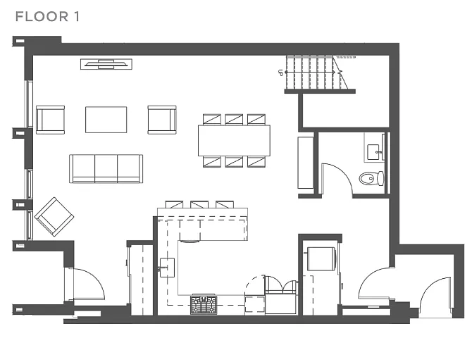Floor plan TH 2.2