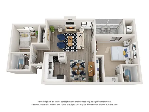 Floor plan Atlantic Premium