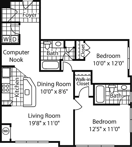 Floor plan Bateman
