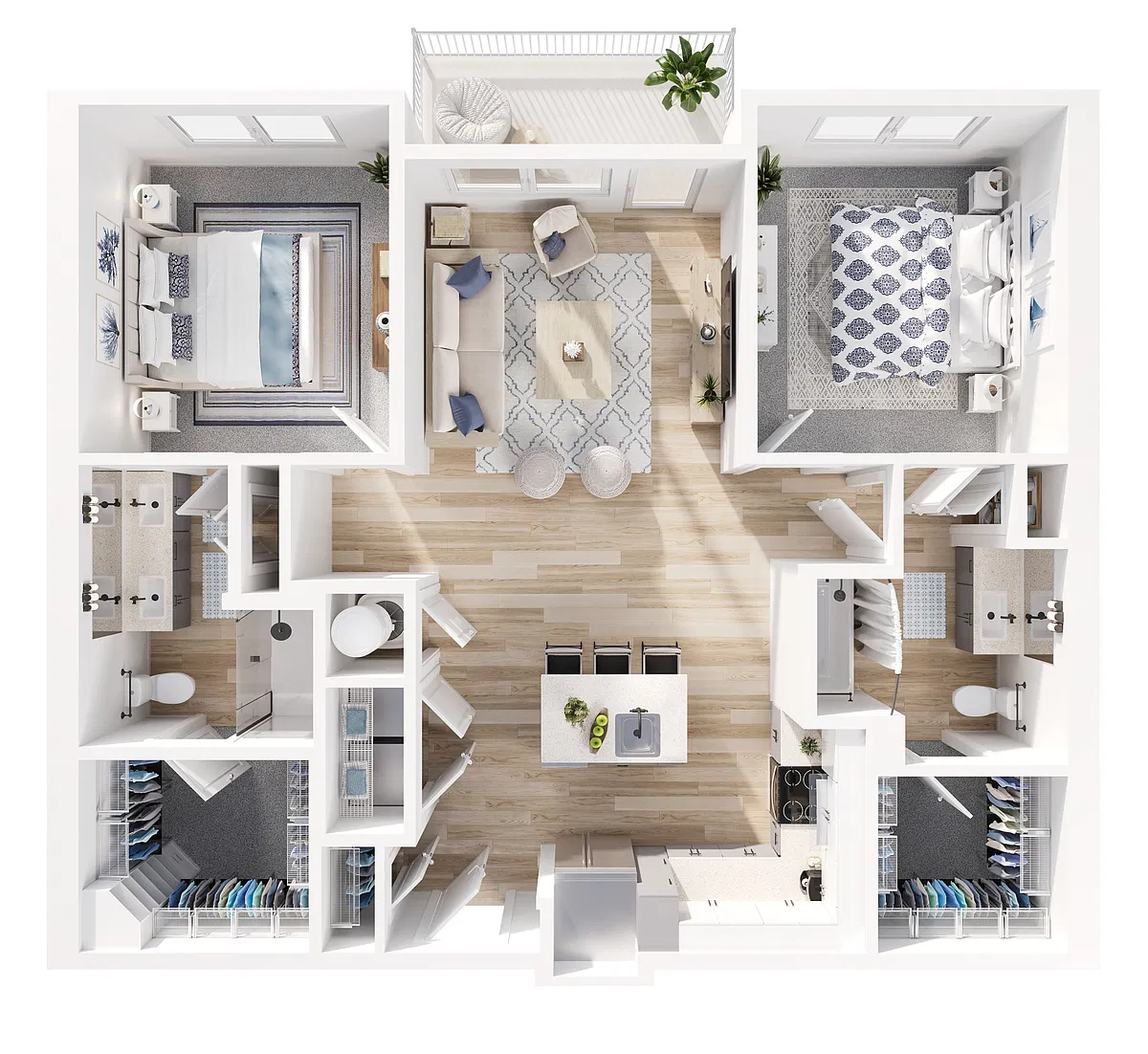 Floor plan B2