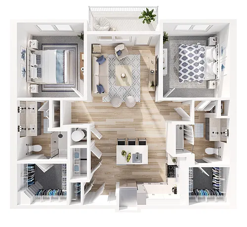Floor plan B2