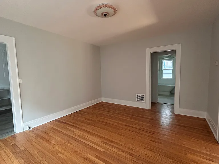 Dining room (bathroom in the background).