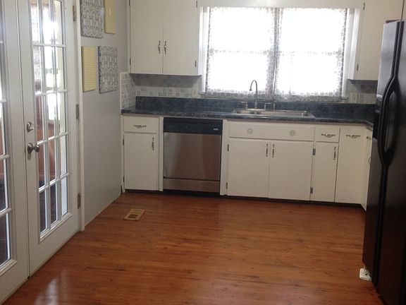 Kitchen-new French doors