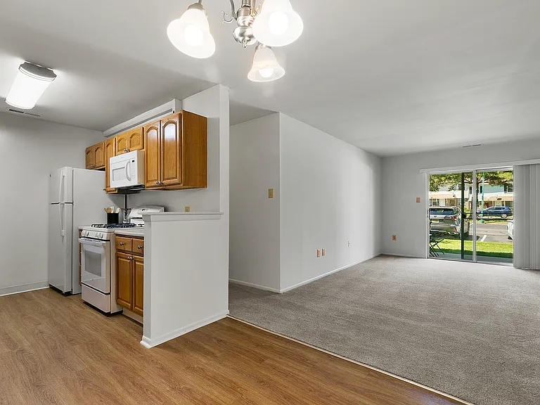 Open-Concept Kitchen, Dining, and Living Room