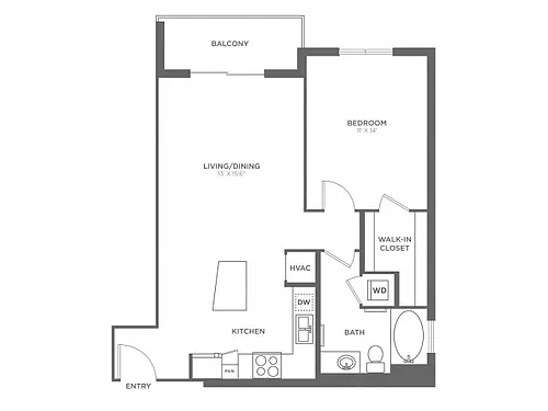 Floor plan Adams
