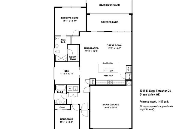 2nd image of 1717 E Sage Thrasher Dr