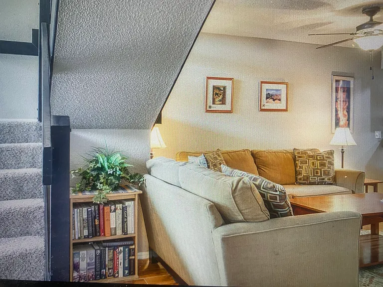 Nook under staircase