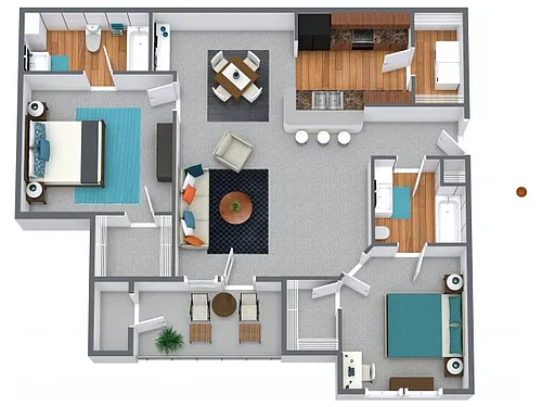 Floor plan Scarlet