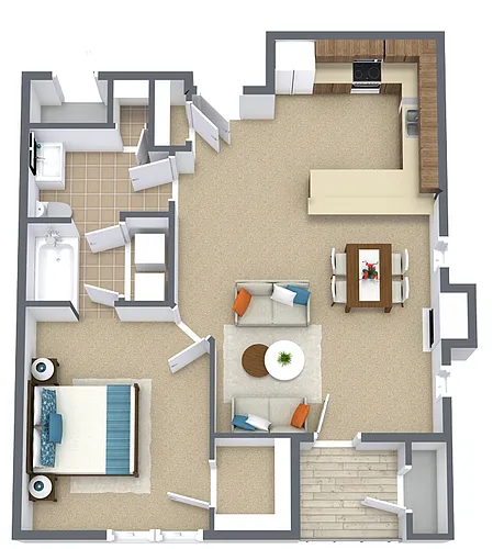 Floor plan Anson