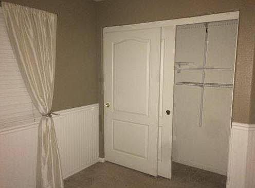 The room's closet.