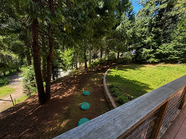 Digitally altered photo if the property had grass