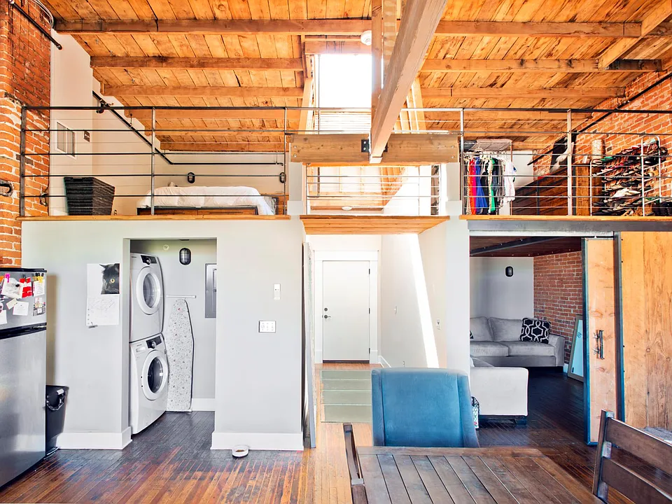Laundry, entry way and downstairs room.