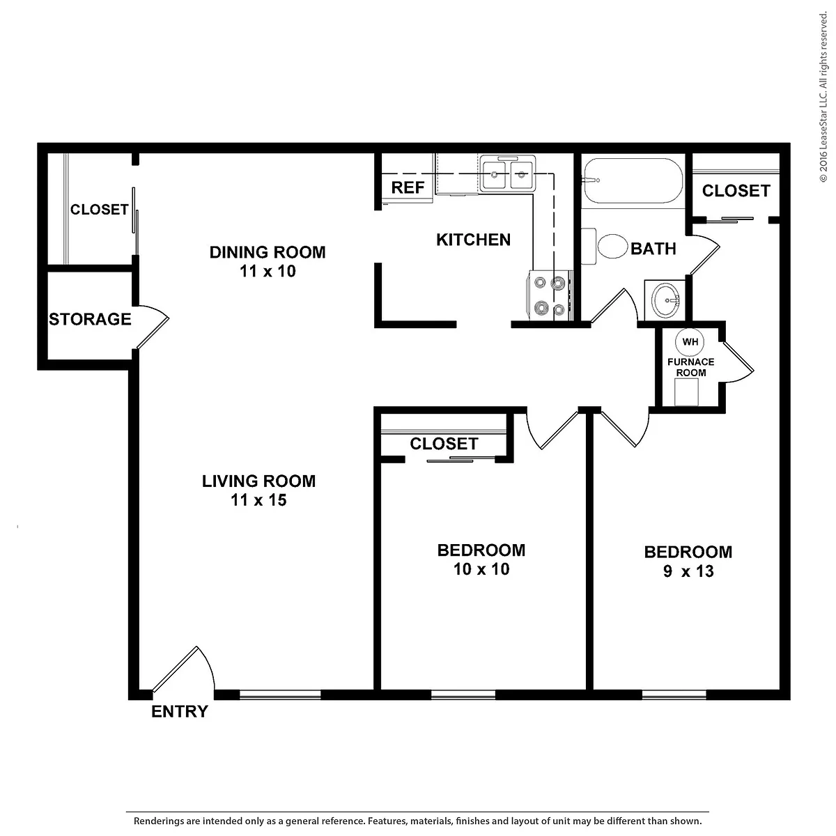 Floor plan B7R East