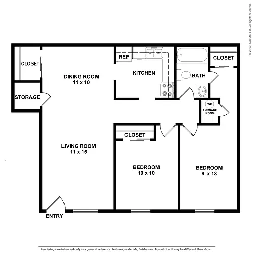 Floor plan B7R East