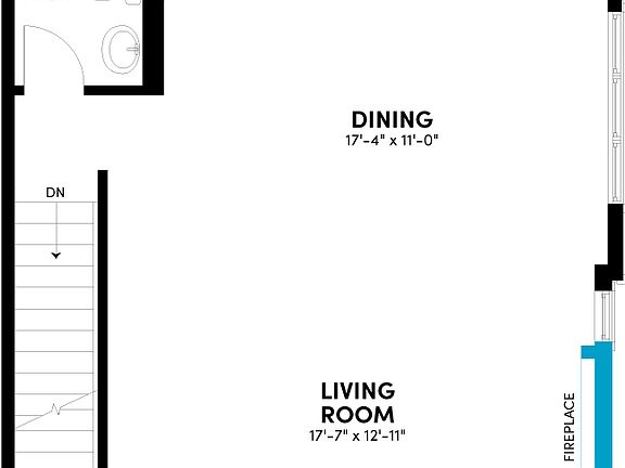 Contour Two Optional Fireplace at Uplands in Westminster, CO
