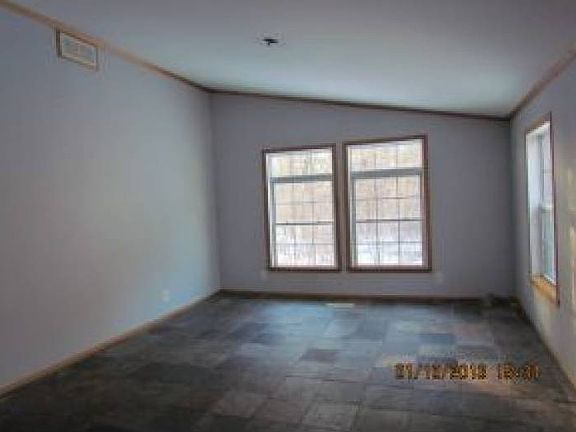 Dining  with slate floor