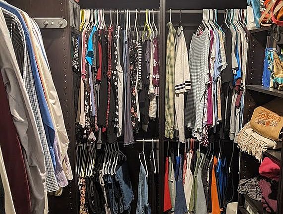 Walk-in Master closet