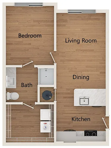 Floor plan A1A