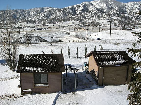 The 2 outbuildings.