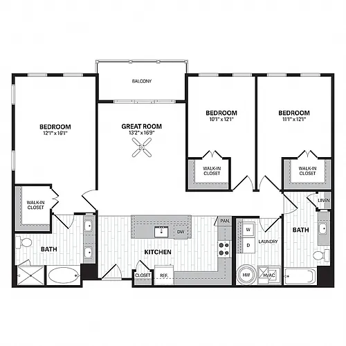 Floor plan C1