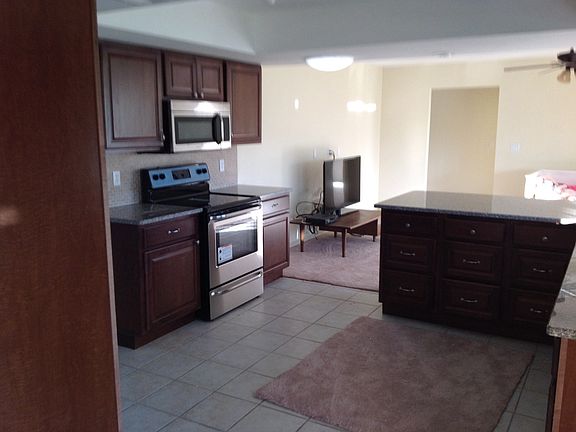 Kitchen stove view