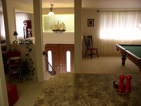 View of entry from kitchen