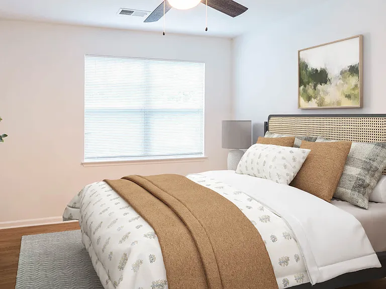 Bedroom with Hard Surface Flooring