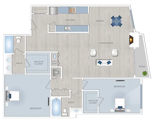 Floor plan Plan C
