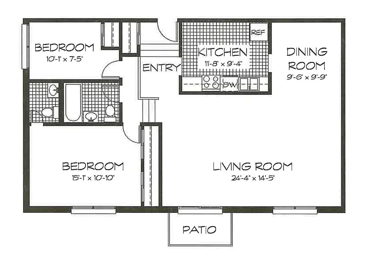 Floor plan TEN05