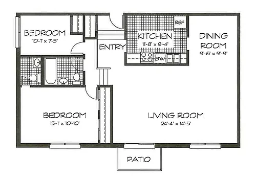 Floor plan TEN35