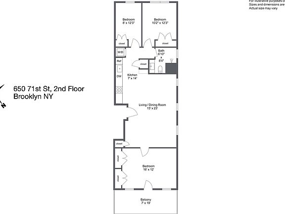 2nd image of 650 71st St Floor 2