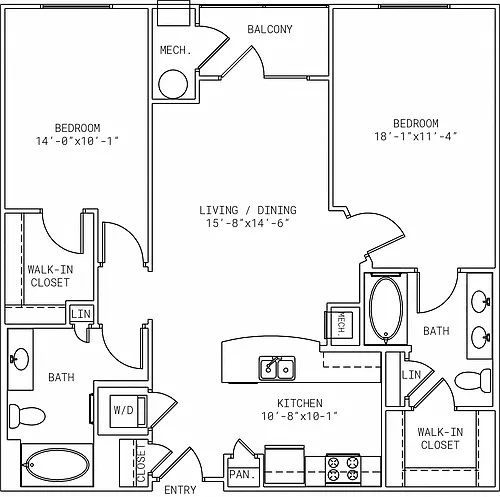 Floor plan 1-B1