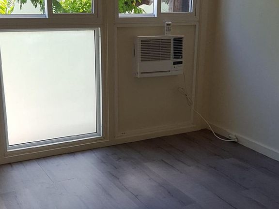 New vinyl plank flooring in unit