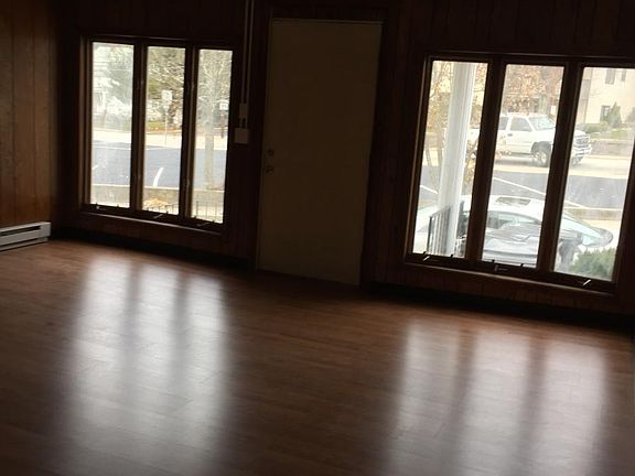 living room has double windows