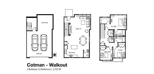 Floor plan Cotman WO