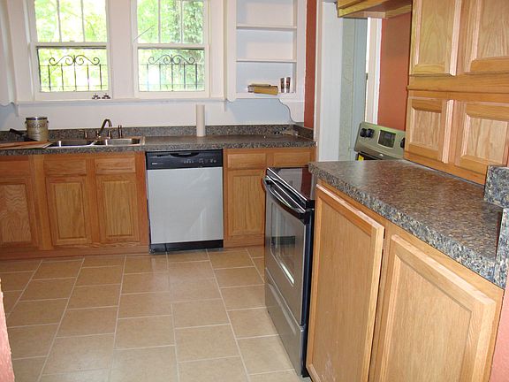 distant view of kitchen