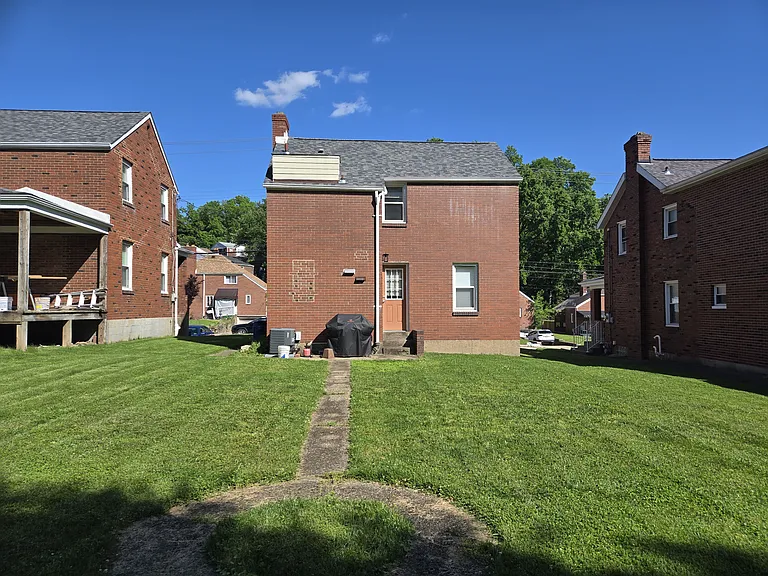Back of house.