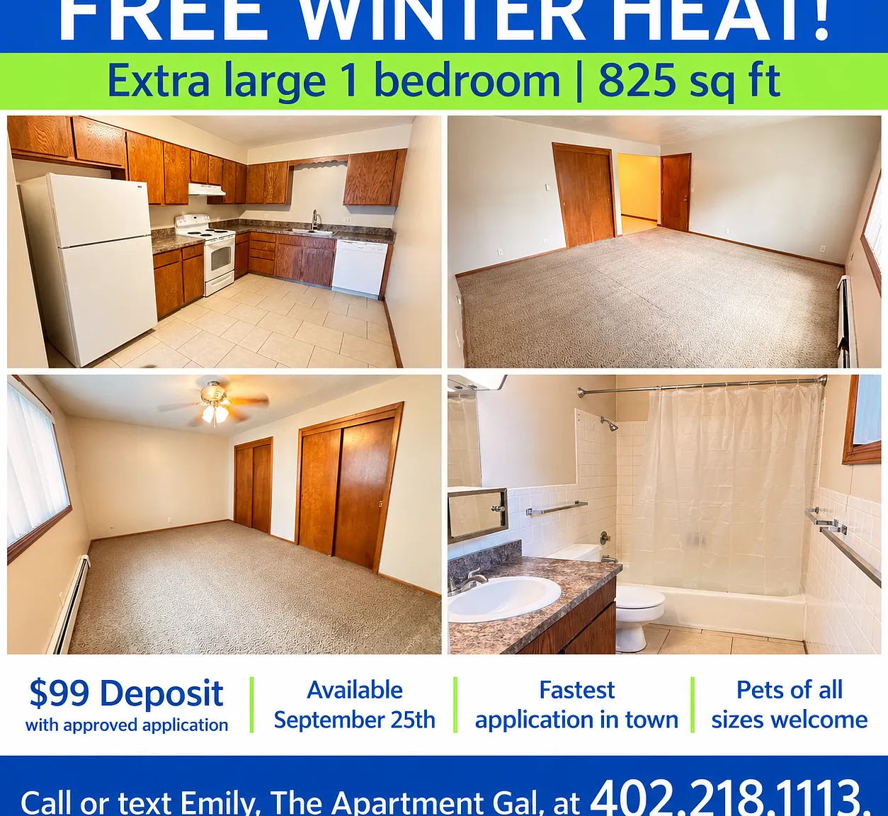 1 bed, 825 sqft, $849 — Photo 2