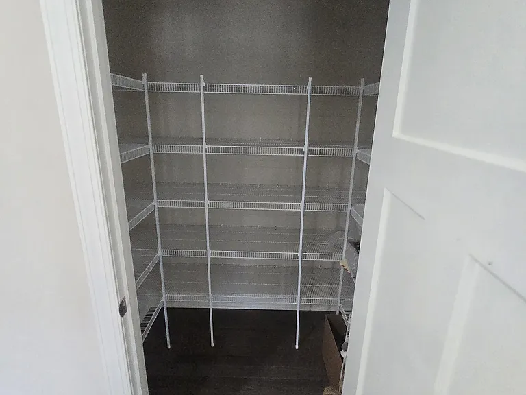 Pantry off of kitchen