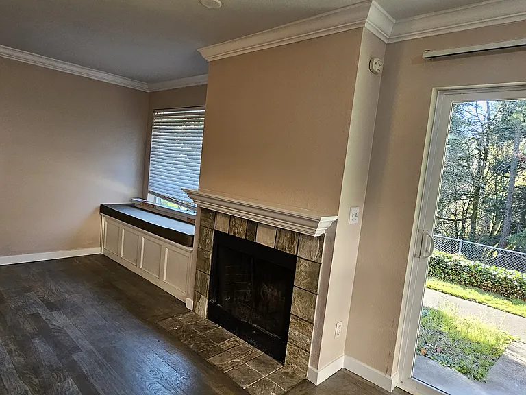Fireplace in Living room