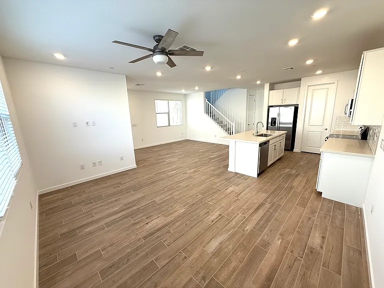 Living Room and Dining Room